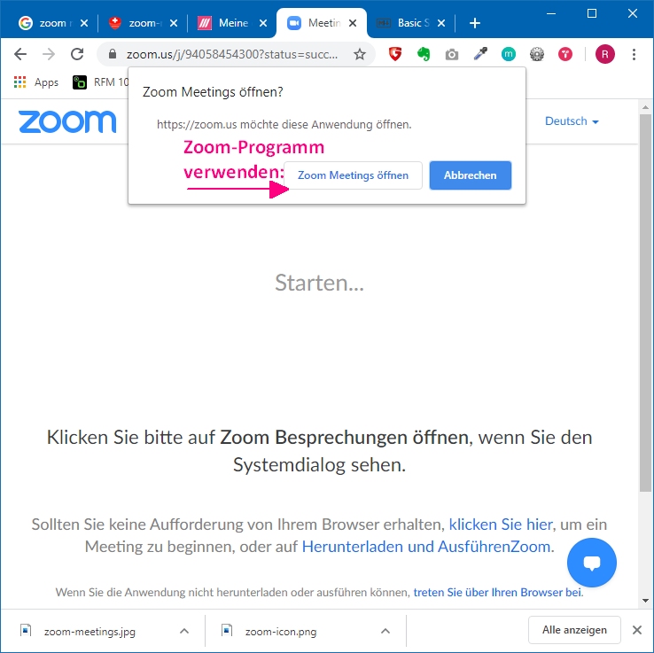 Zoom Meeting-Test